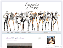 Tablet Screenshot of francoiselaprune.com